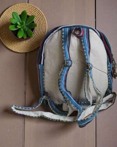 ecospirit mini backpack lakeside blue back