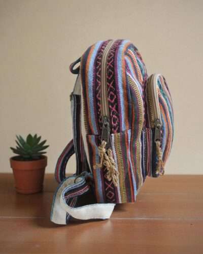 ecospirit mini backpack sunset glow side