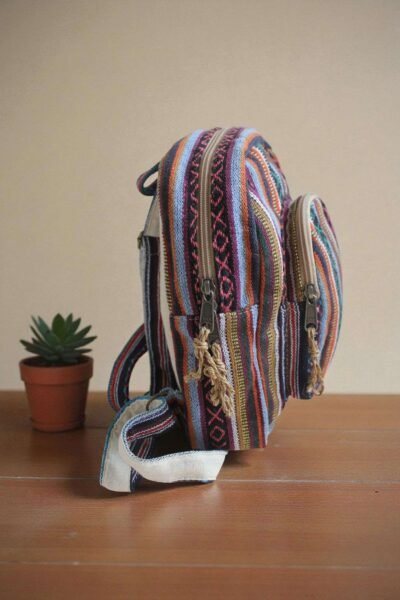 ecospirit mini backpack sunset glow side