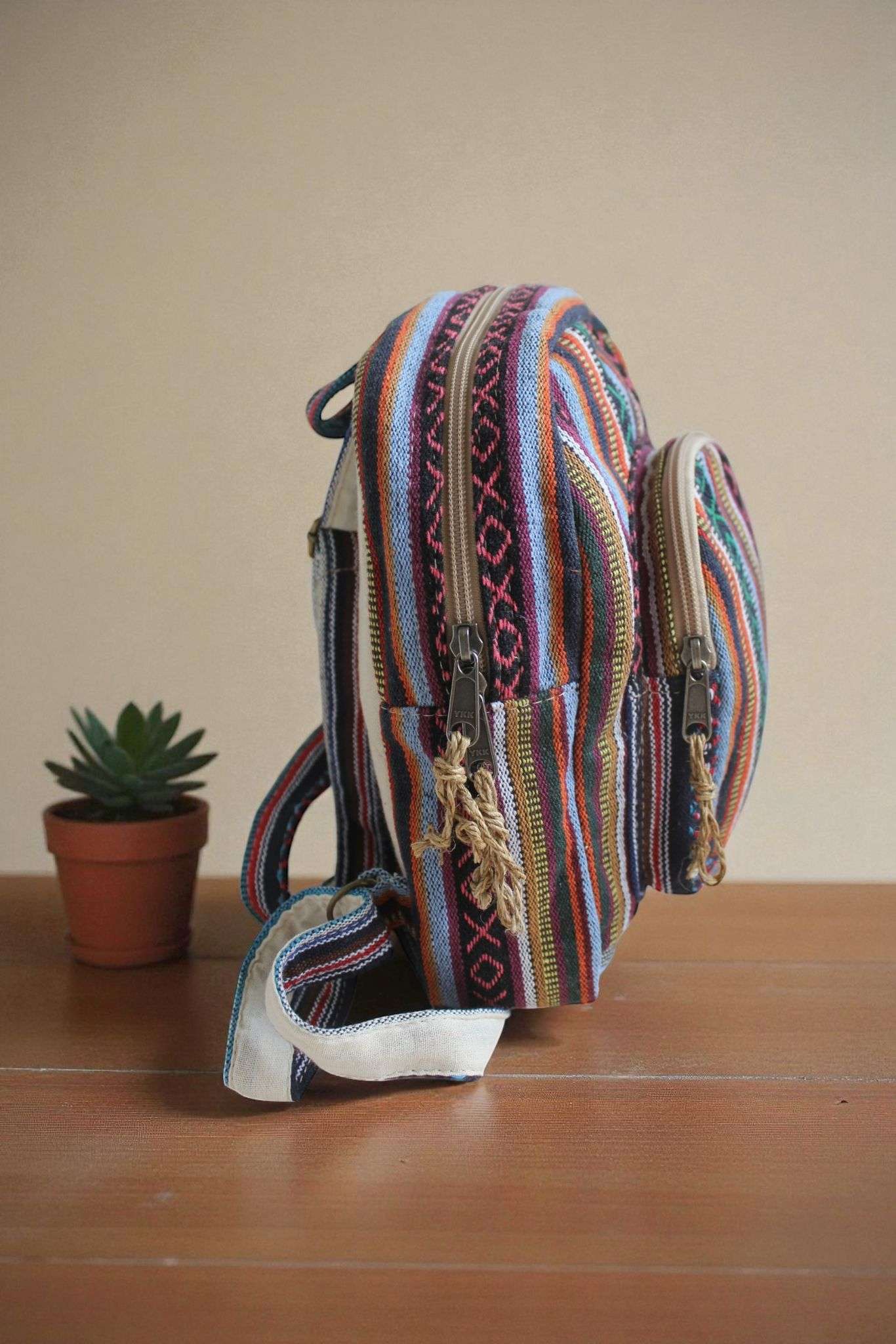 ecospirit mini backpack sunset glow side