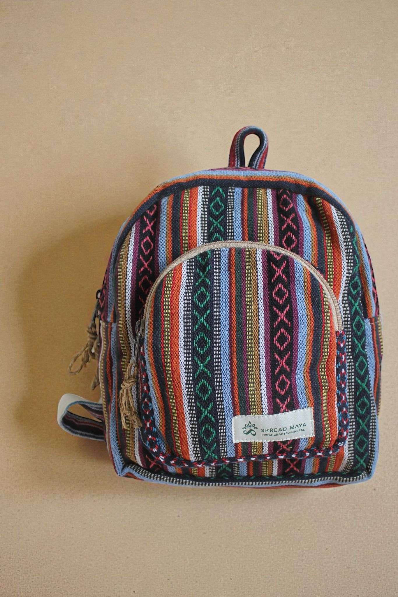 ecospirit mini backpack sunset glow