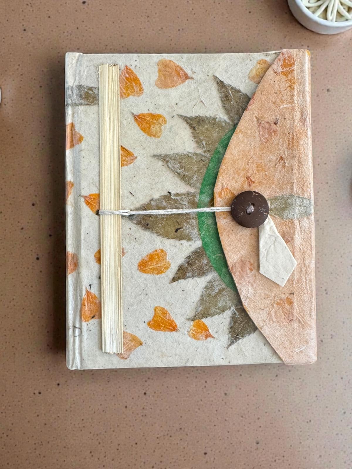 Himalayan Bloom Lokta Diary - Handmade in Journal Nepal - Image 3