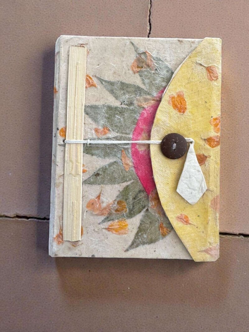 Himalayan Bloom Lokta Diary - Handmade in Journal Nepal - Image 4