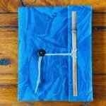 19x15 cm Tiger's Eye Lokta Diary - Handmade in Nepal