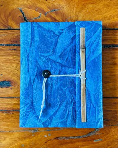19x15 cm Tiger's Eye Lokta Diary - Handmade in Nepal