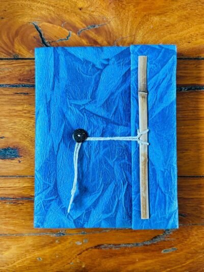 19x15 cm Tiger's Eye Lokta Diary - Handmade in Nepal