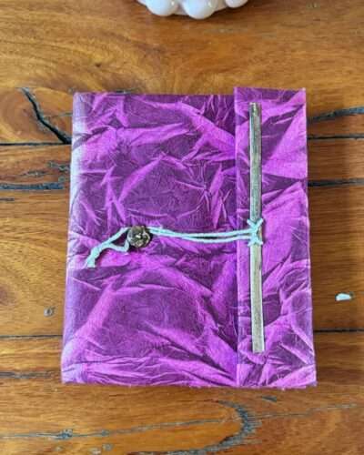 19x15 cm Tiger's Eye Lokta Diary - Handmade in Nepal - Image 5