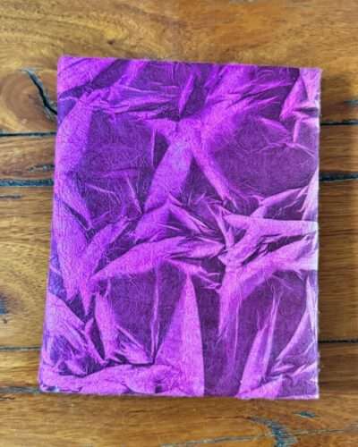 19x15 cm Tiger's Eye Lokta Diary - Handmade in Nepal - Image 6