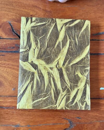 19x15 cm Tiger's Eye Lokta Diary - Handmade in Nepal - Image 4