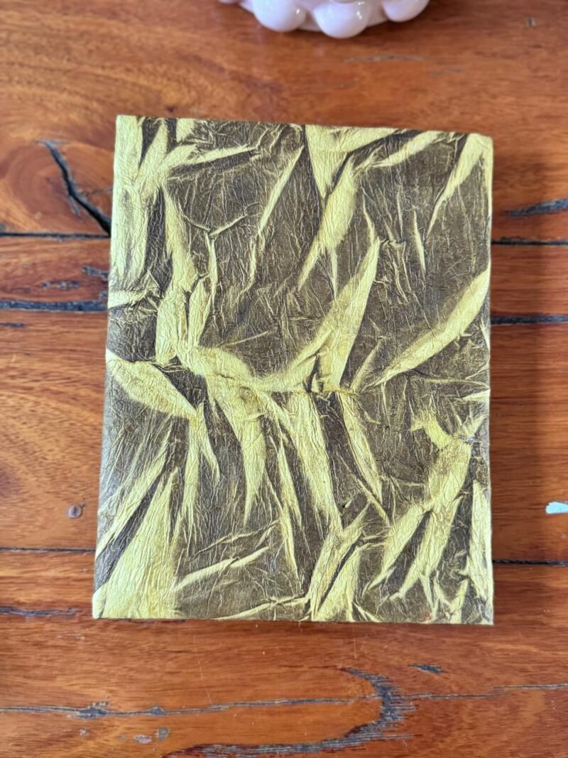 19x15 cm Tiger's Eye Lokta Diary - Handmade in Nepal - Image 4