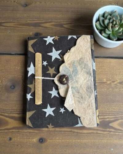 Twig & Tide Lokta Diary - Made in Nepal with Real Dried Leaves