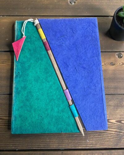 The Split Sky Lokta Diary - 20x15 cm Long