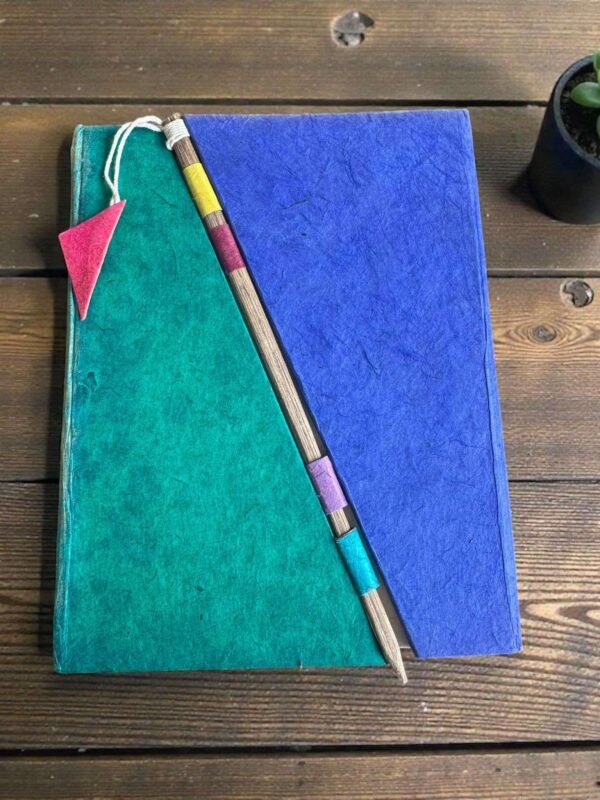 The Split Sky Lokta Diary - 20x15 cm Long