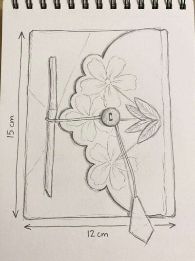 Twig & Tide Lokta Diary - Made in Nepal with Real Dried Leaves - Image 8