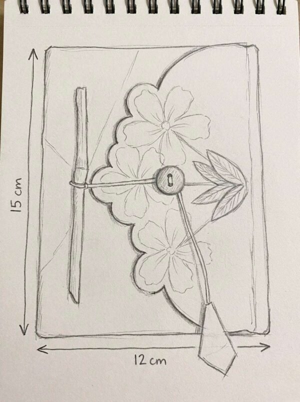 Twig & Tide Lokta Diary - Made in Nepal with Real Dried Leaves - Image 8