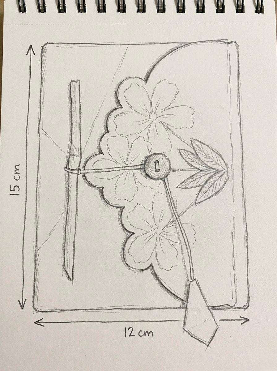 Twig & Tide Lokta Diary - Made in Nepal with Real Dried Leaves - Image 8