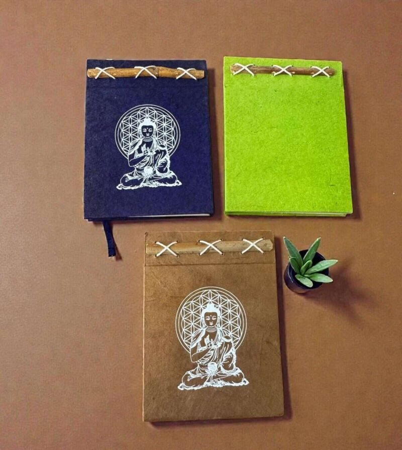 Inner Peace Lokta Diary - Notebook Handmade in Nepal