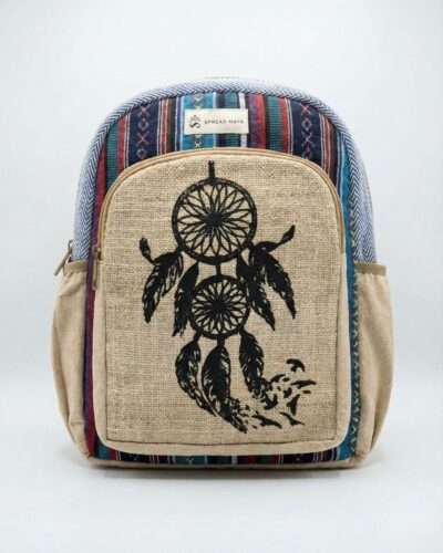 Dreamcatcher Print Hemp Bag
