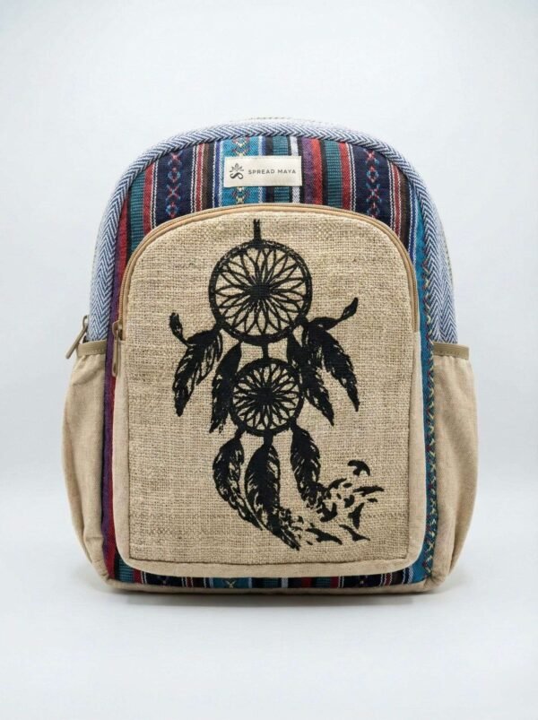 Dreamcatcher Print Hemp Bag