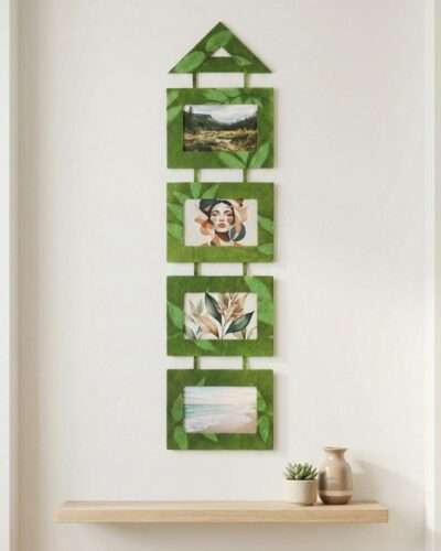 Handmade Lokta Paper Hanging Photo Frame - Image 4
