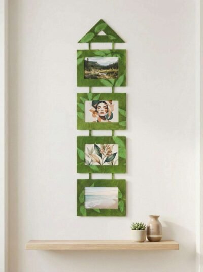 Handmade Lokta Paper Hanging Photo Frame - Image 4