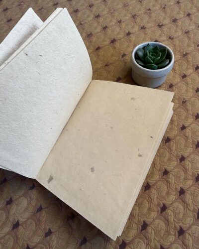 Lokta Hemp Journal - 15x12 cm - Handcrafted in Nepal - Image 5