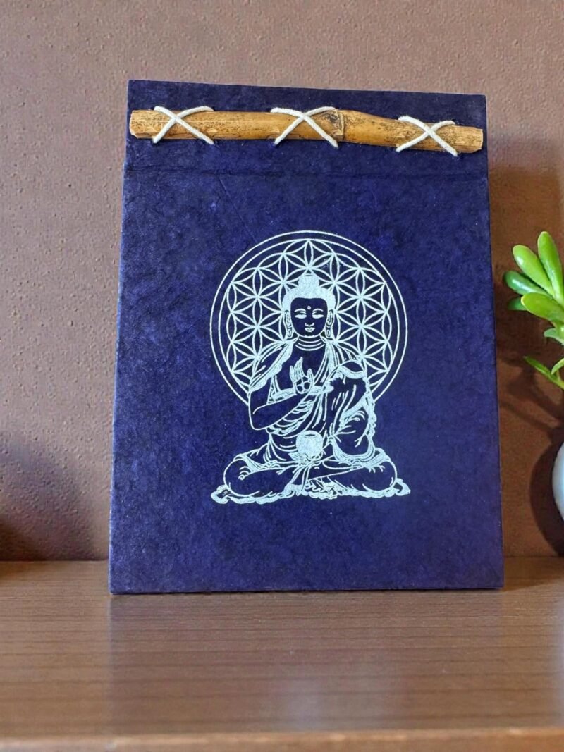 Inner Peace Lokta Diary - Notebook Handmade in Nepal - Image 6