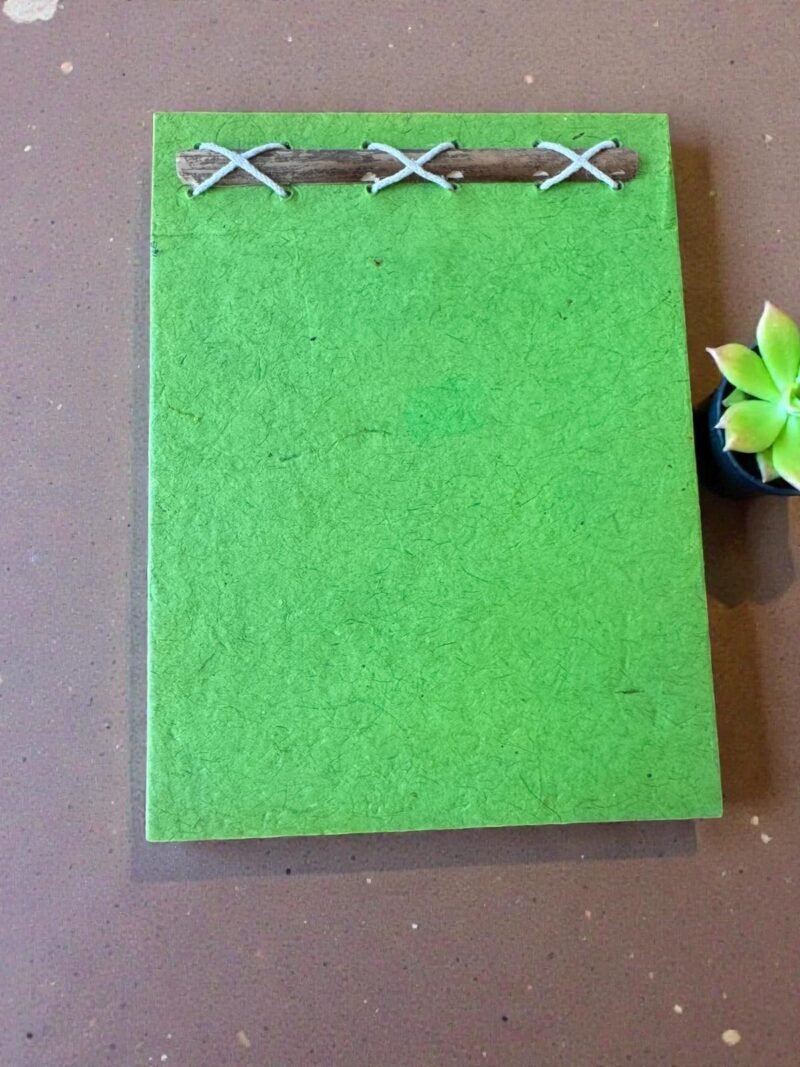 Inner Peace Lokta Diary - Notebook Handmade in Nepal - Image 4