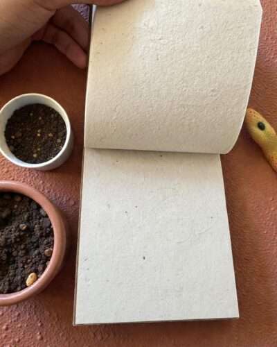 Inner Peace Lokta Diary - Notebook Handmade in Nepal - Image 3