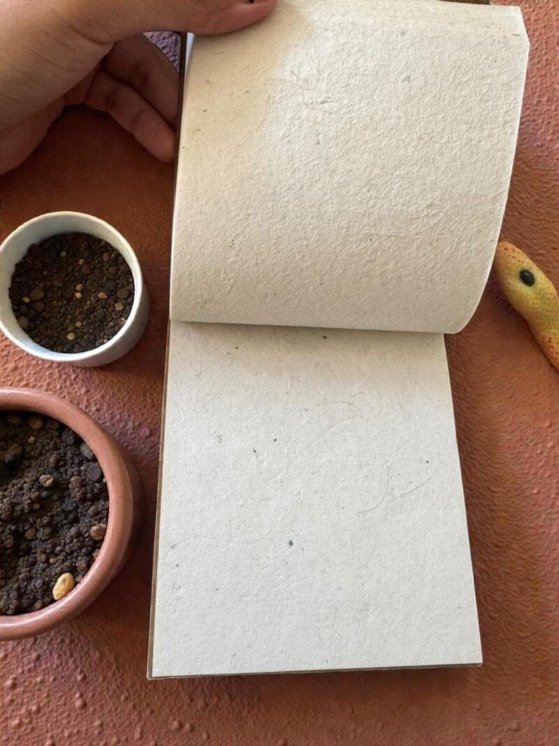 Inner Peace Lokta Diary - Notebook Handmade in Nepal - Image 3