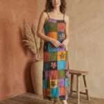 The Retro Soul Patchwork Dress