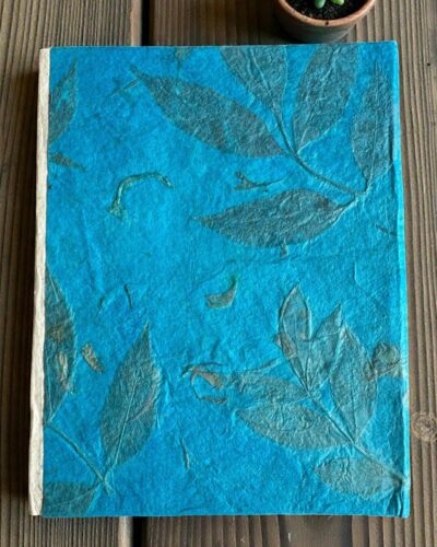 Twig & Tide Lokta Diary - Made in Nepal with Real Dried Leaves - Image 4