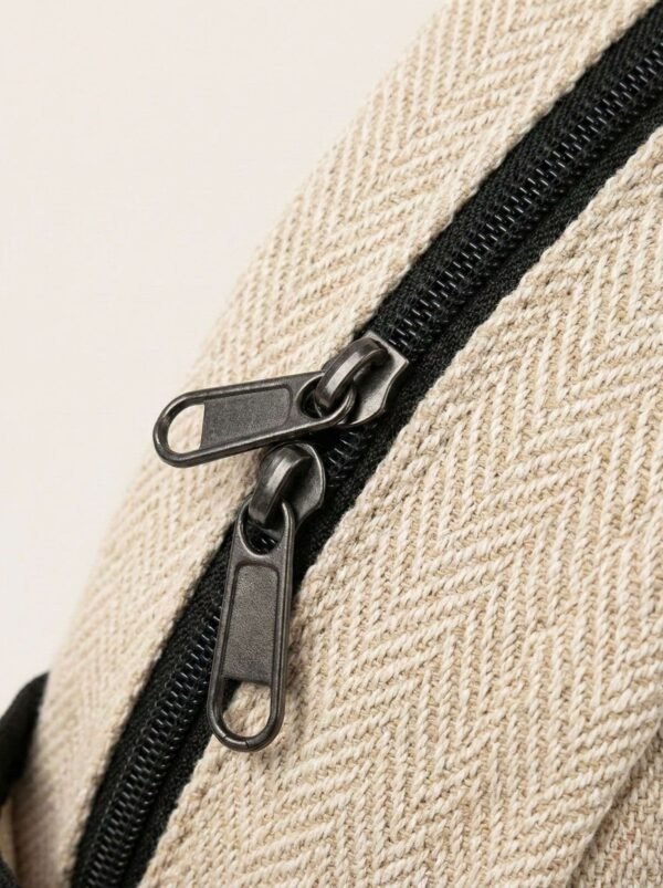 Nature Inspired Tree Print Hemp Backpack - Image 4