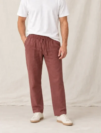 hemp trouser front