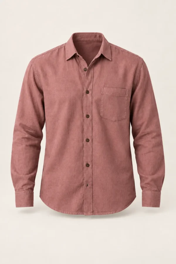 spreadmaya hemp full sleeve shirt ghost manequin