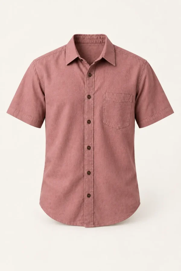a man wearing hemp half shirt ghost manequinn