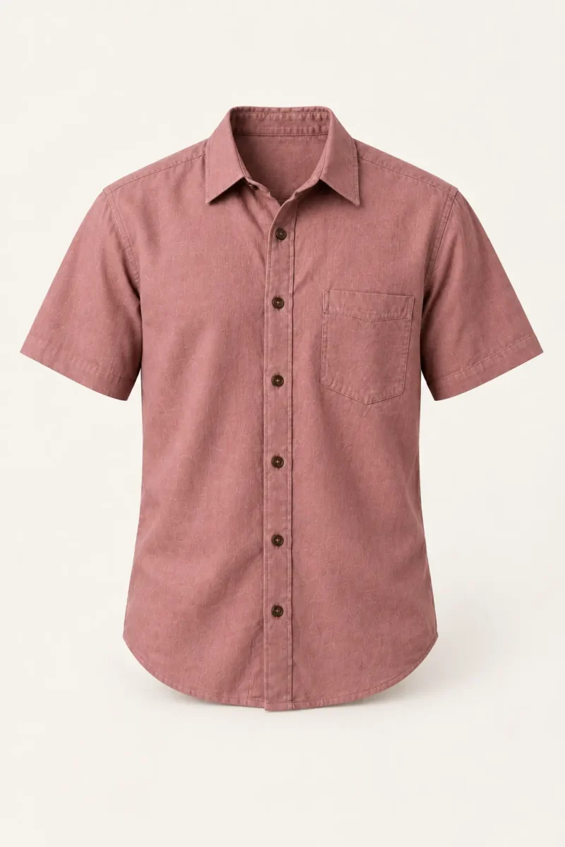 a man wearing hemp half shirt ghost manequinn