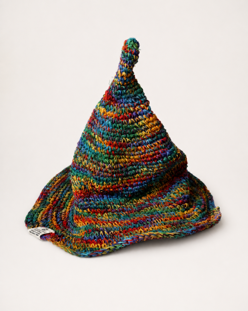 multicolor witchery hat
