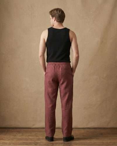 Men’s Hemp Pant with DrawString for Sun Protection - Image 2