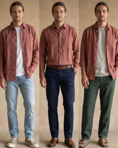 Men’s Full Sleeve Hemp Shirt - UV Resistant with Natural Sun Protection - Image 7