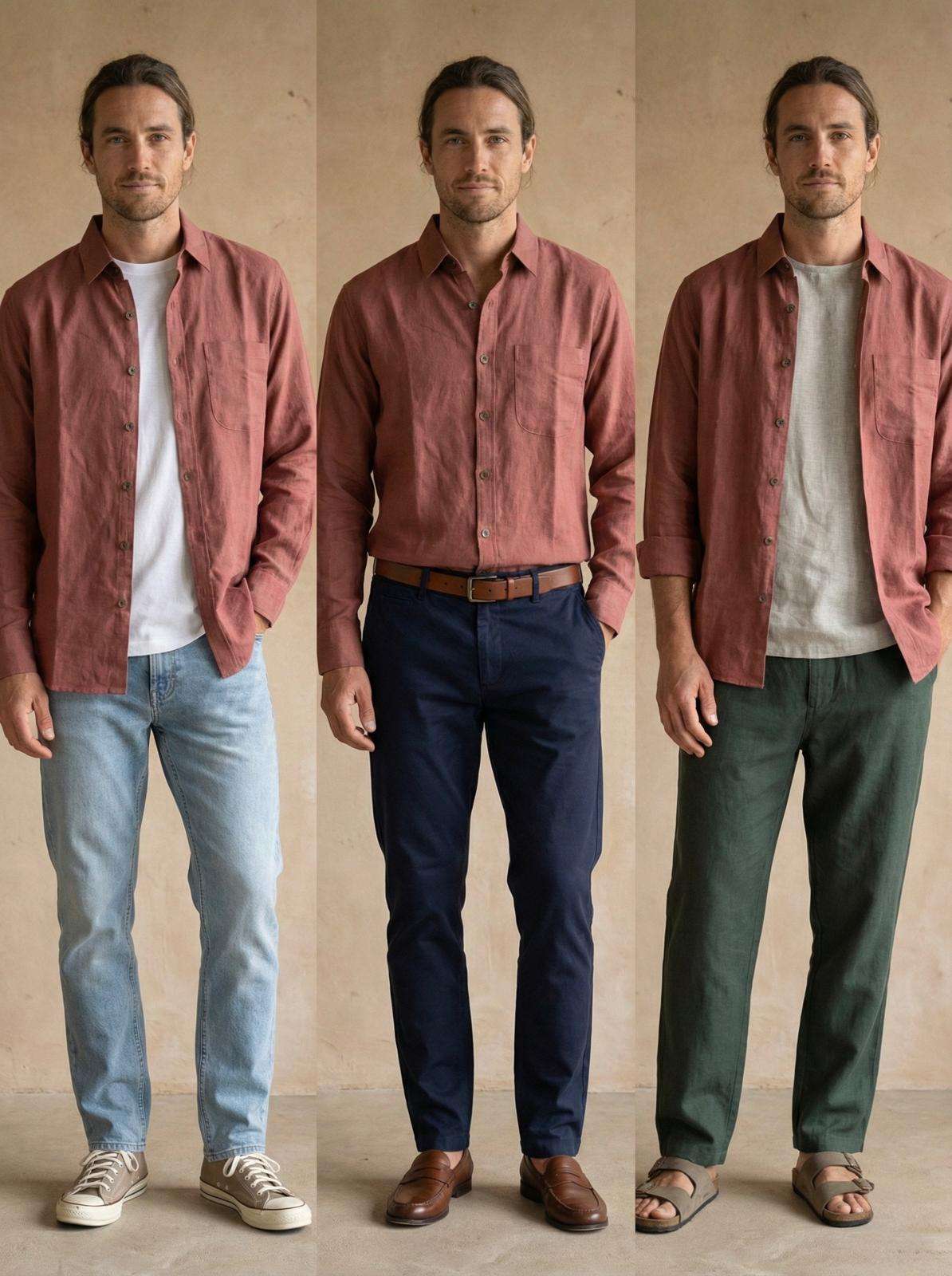 Men’s Full Sleeve Hemp Shirt - UV Resistant with Natural Sun Protection - Image 7