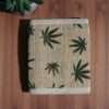 hemp print wallet on table