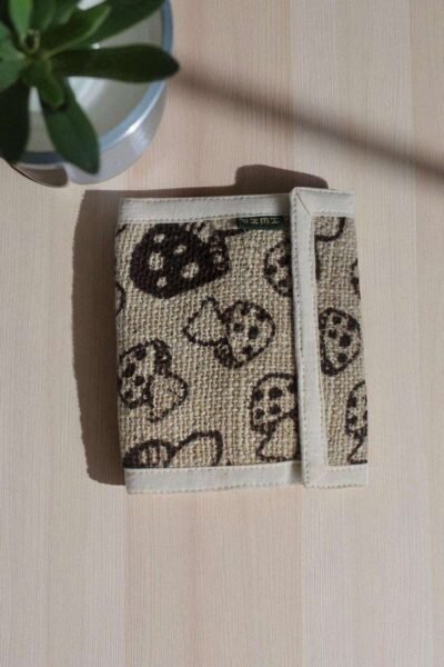 Wild Hemp Mushroom Print Wallet - Image 3