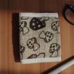 Wild Hemp Mushroom Print Wallet