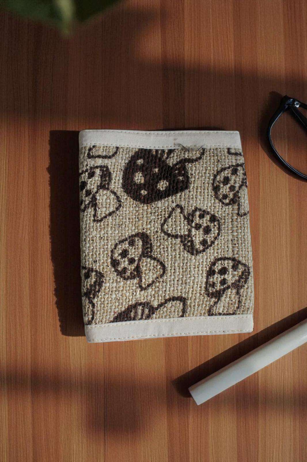 Wild Hemp Mushroom Print Wallet