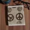 peace print wallet
