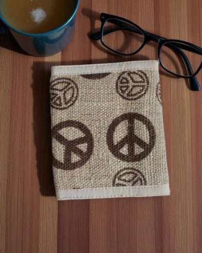 peace print wallet