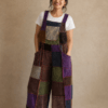 Handmade Patch Corduroy Overalls