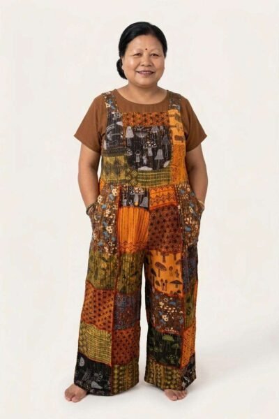 Handmade Mushroom Overalls - Image 3