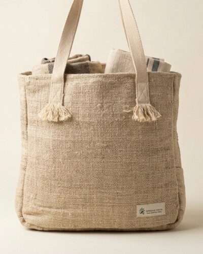 100% hemp backpack